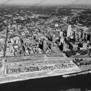 Aerial Shot of the entire city East view