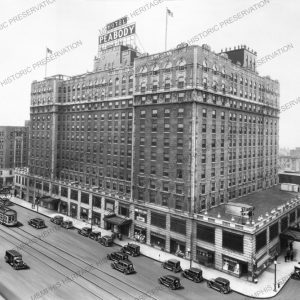 Peabody Hotel, exterior