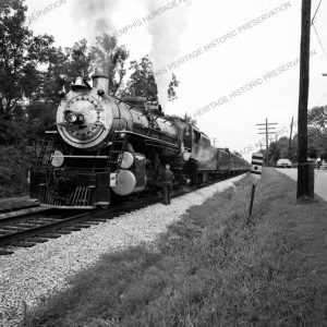 Train at Germantown Station