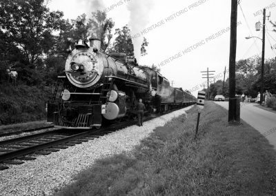 Train at Germantown Station