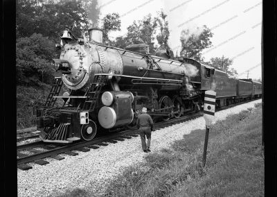 Train at Germantown Station