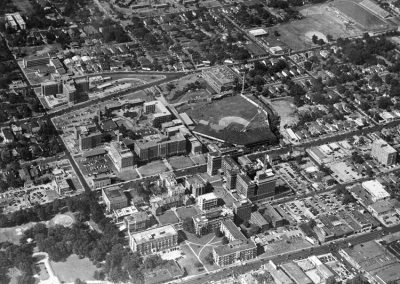 Aerial view of Medical District