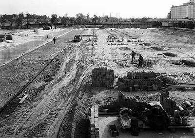 Building construction site